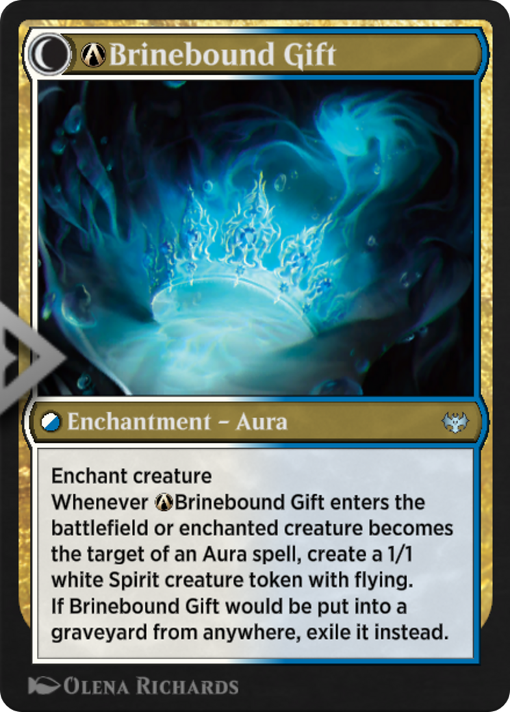 Image of A-Brine Comber // A-Brinebound Gift (VOW-A-233) - Innistrad: Crimson Vow: (Double Faced Transform)