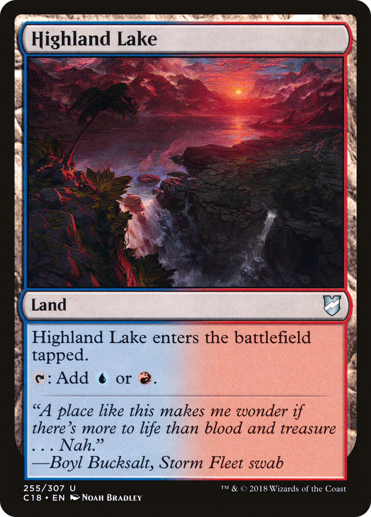 Image of Highland Lake (C18-255) - Commander 2018