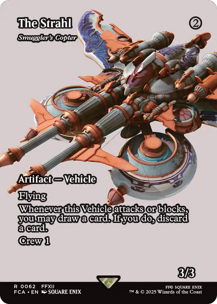 Image of The Strahl - Smuggler's Copter (Showcase) (FCA-062) - FINAL FANTASY: Through the Ages / The Strahl (Borderless)