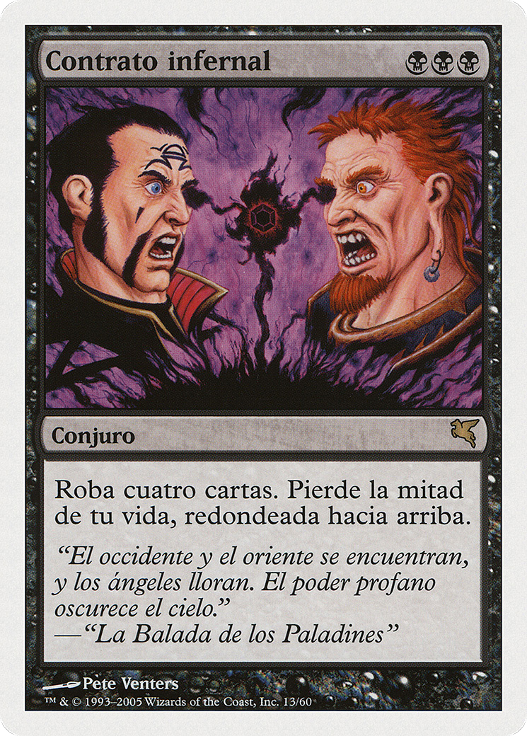 Image of Infernal Contract (Spanish) - 