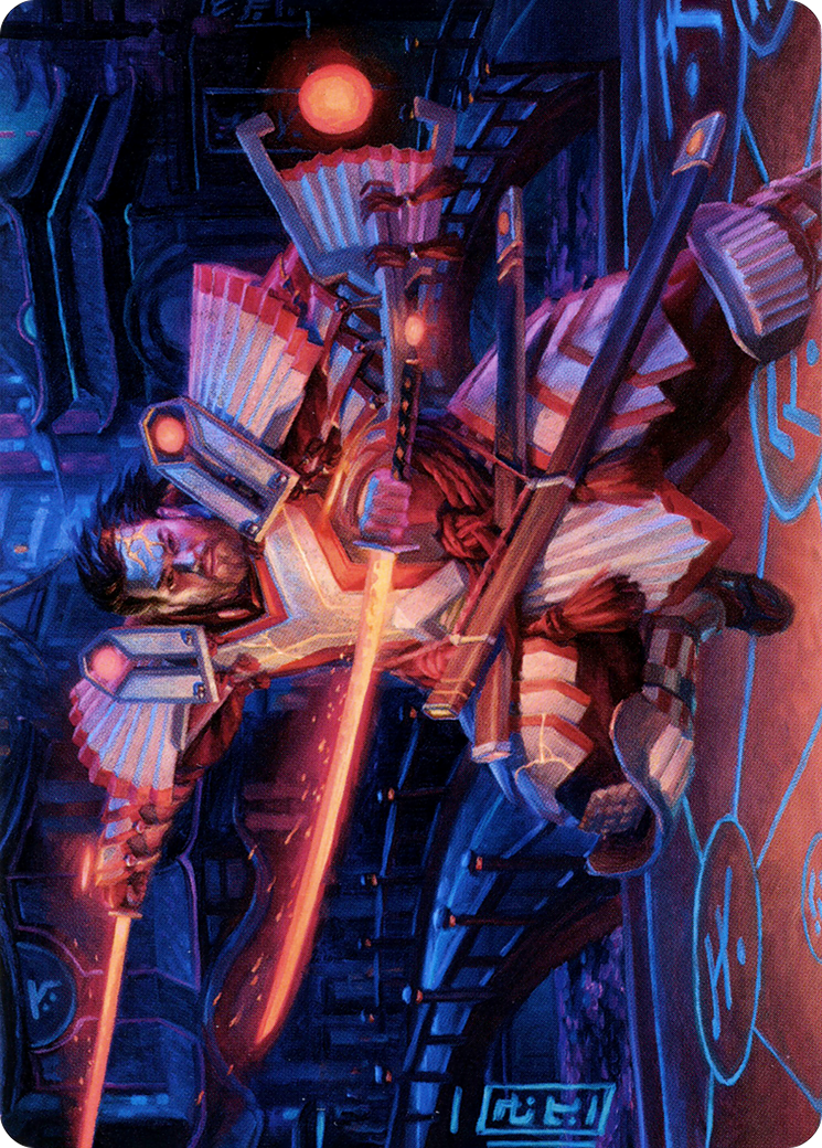 Image of Isshin, Two Heavens as One // Isshin, Two Heavens as One (ANEO-014) - Neon Dynasty Art Series (Borderless)