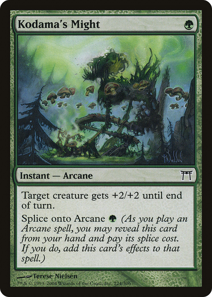 Image of Kodama's Might (CHK-224) - Champions of Kamigawa