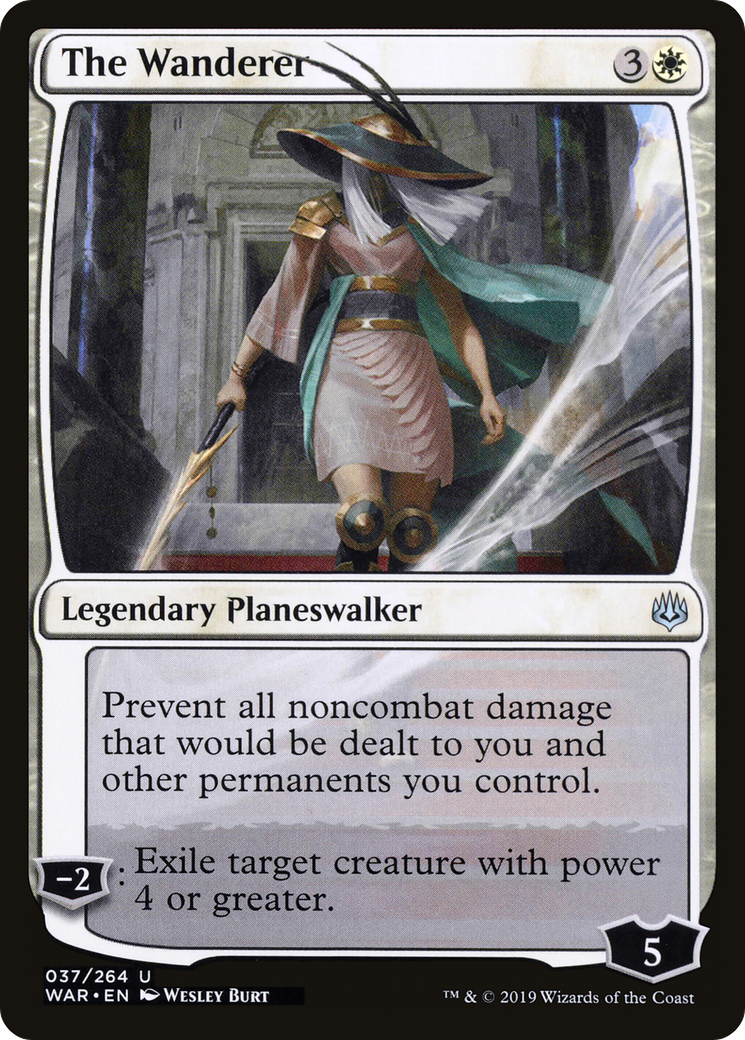 Image of The Wanderer (WAR-037) - War of the Spark Foil
