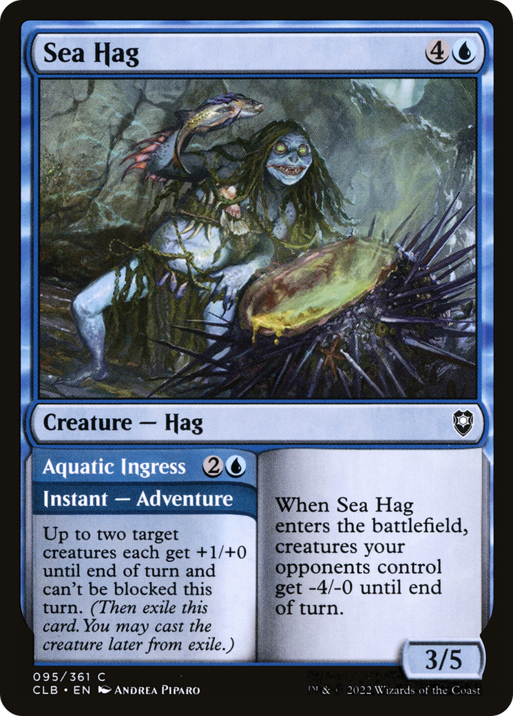 Image of Sea Hag (CLB-095) - Commander Legends: Battle for Baldur's Gate