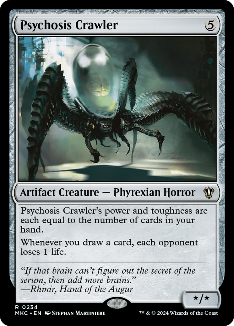 Image of Psychosis Crawler (MKC-234) - Murders at Karlov Manor Commander