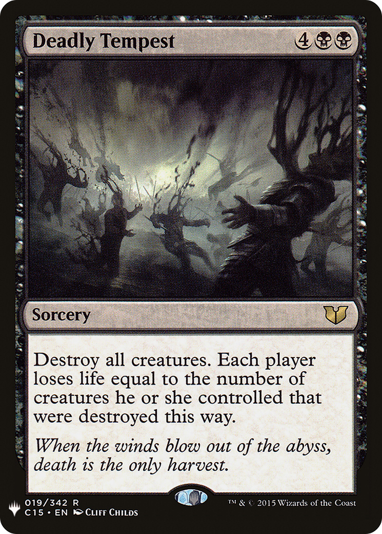 Image of Deadly Tempest (LIST-019/342) - The List