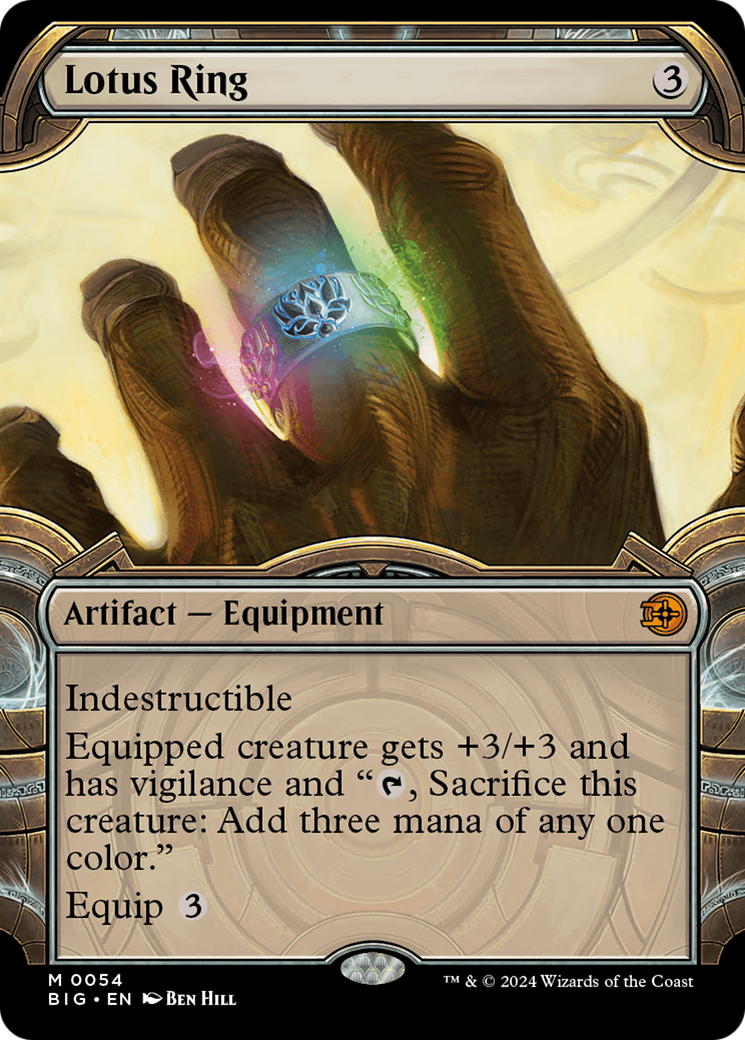 Image of Lotus Ring (Showcase) (BIG-054) - The Big Score: (Showcase)