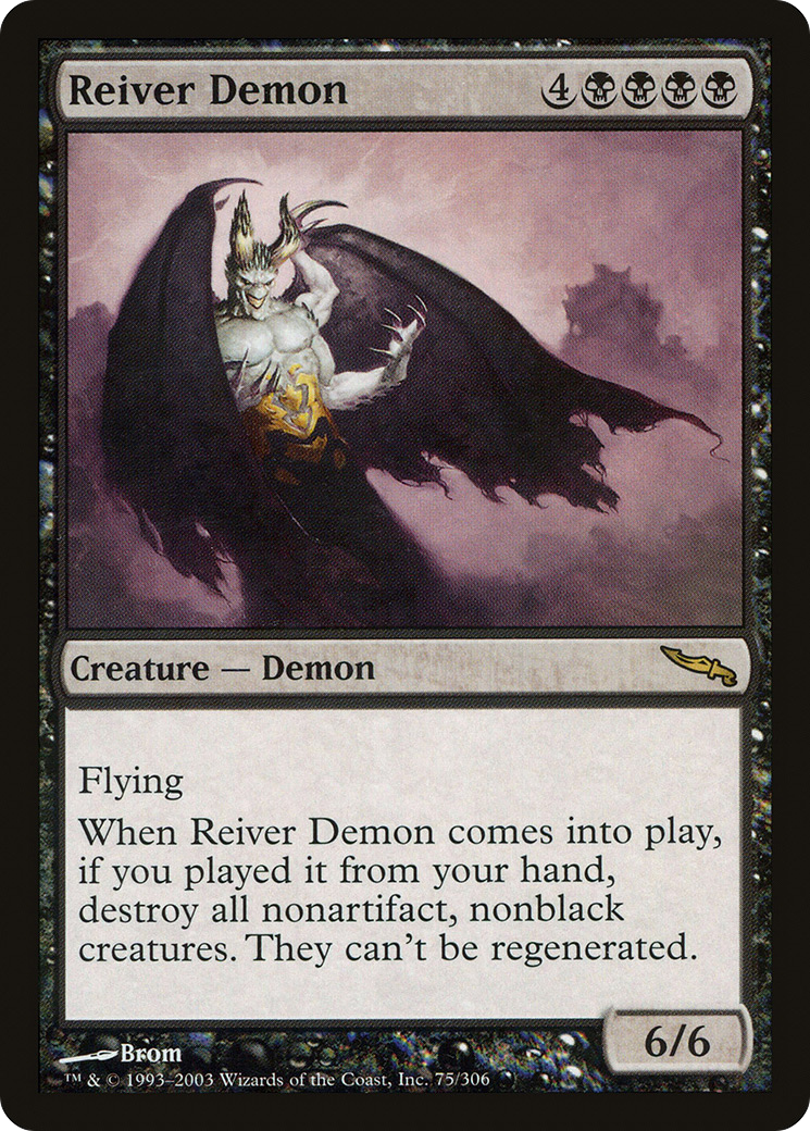 Image of Reiver Demon (MRD-075) - Mirrodin