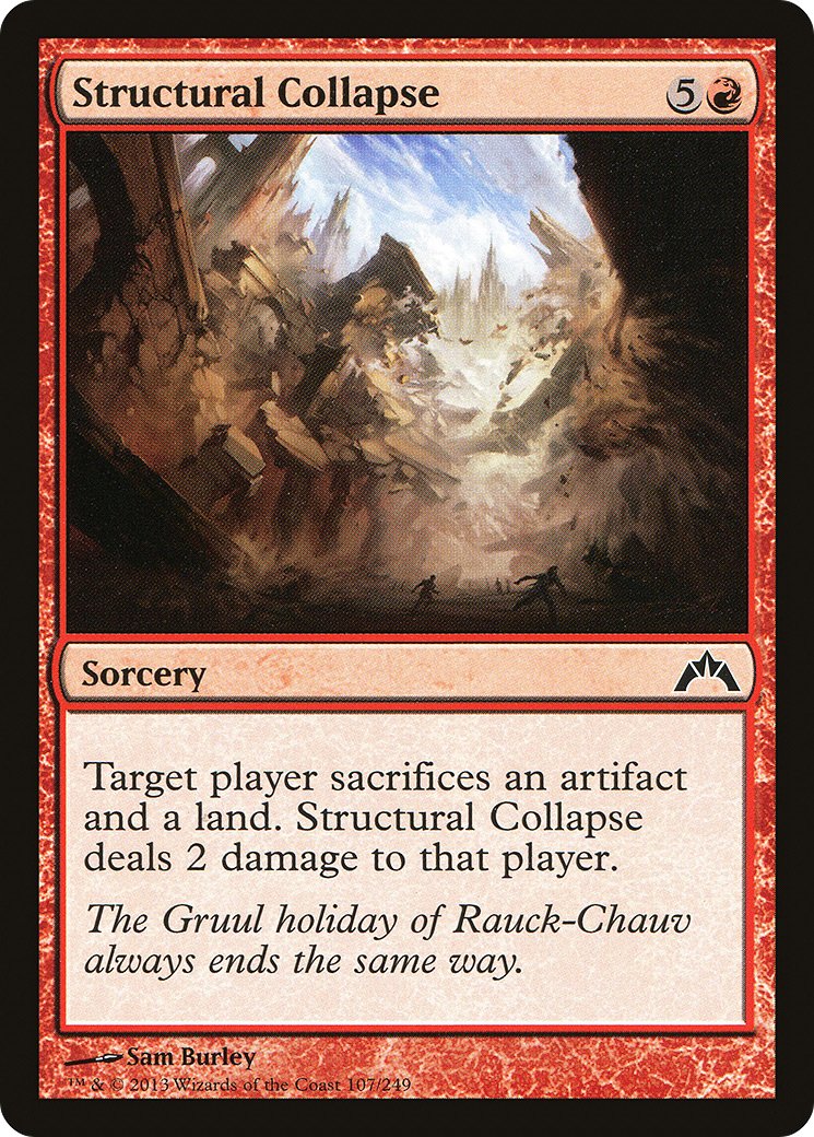 Image of Structural Collapse (GTC-107) - Gatecrash Foil
