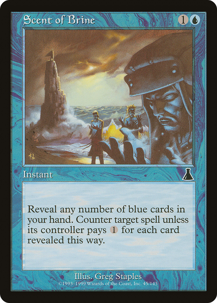 Image of Scent of Brine (UDS-045) - Urza's Destiny