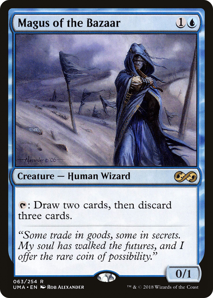 Image of Magus of the Bazaar (UMA-063) - Ultimate Masters Foil