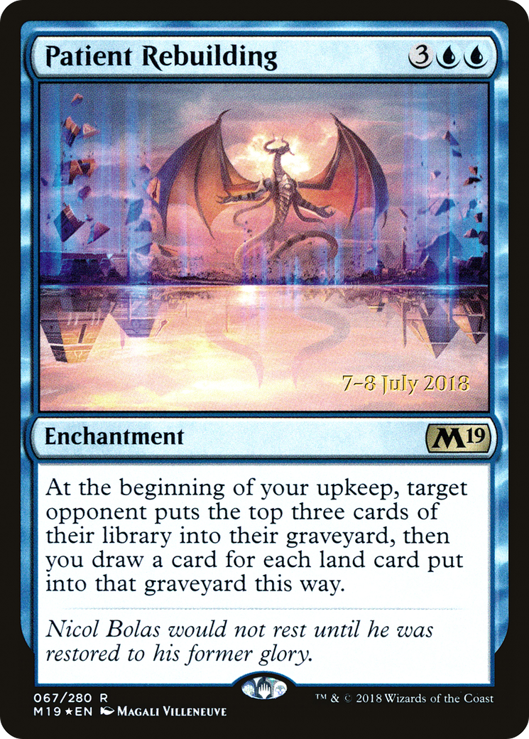 Image of Patient Rebuilding (PRE-067) - Core Set 2019 Promos Foil