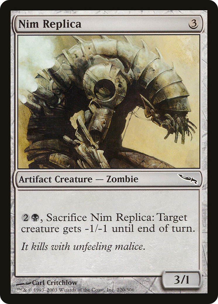 Image of Nim Replica (MRD-220) - Mirrodin Foil