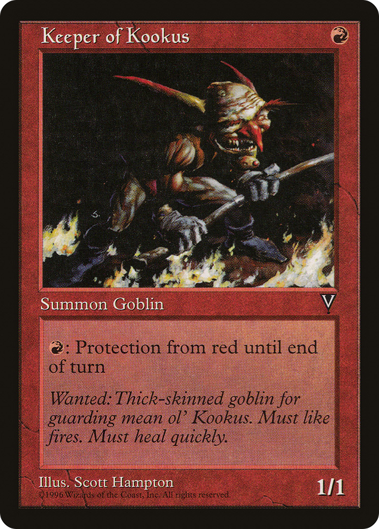 Image of Keeper of Kookus (VIS-) - Visions