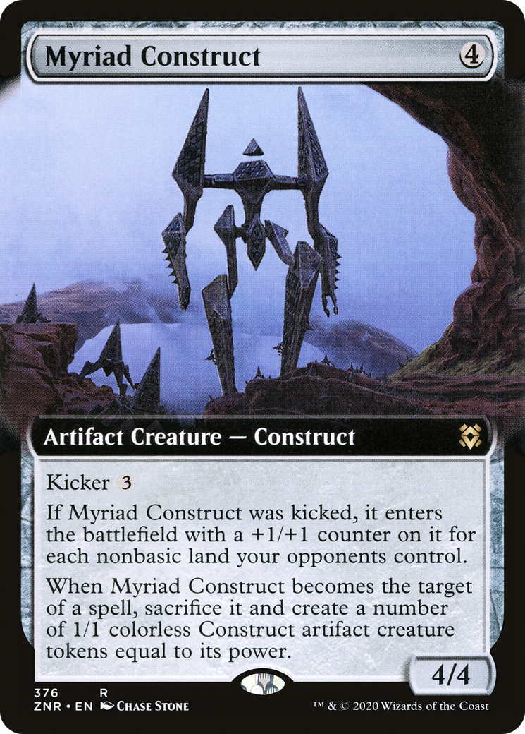 Image of Myriad Construct (Extended Art) (ZNR-376) - Zendikar Rising: (Extended Art) Foil