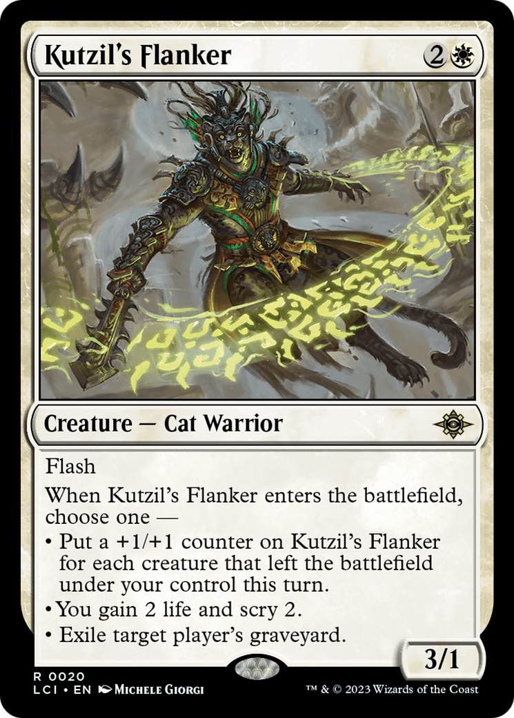 Image of Kutzil's Flanker (LCI-020) - The Lost Caverns of Ixalan Foil