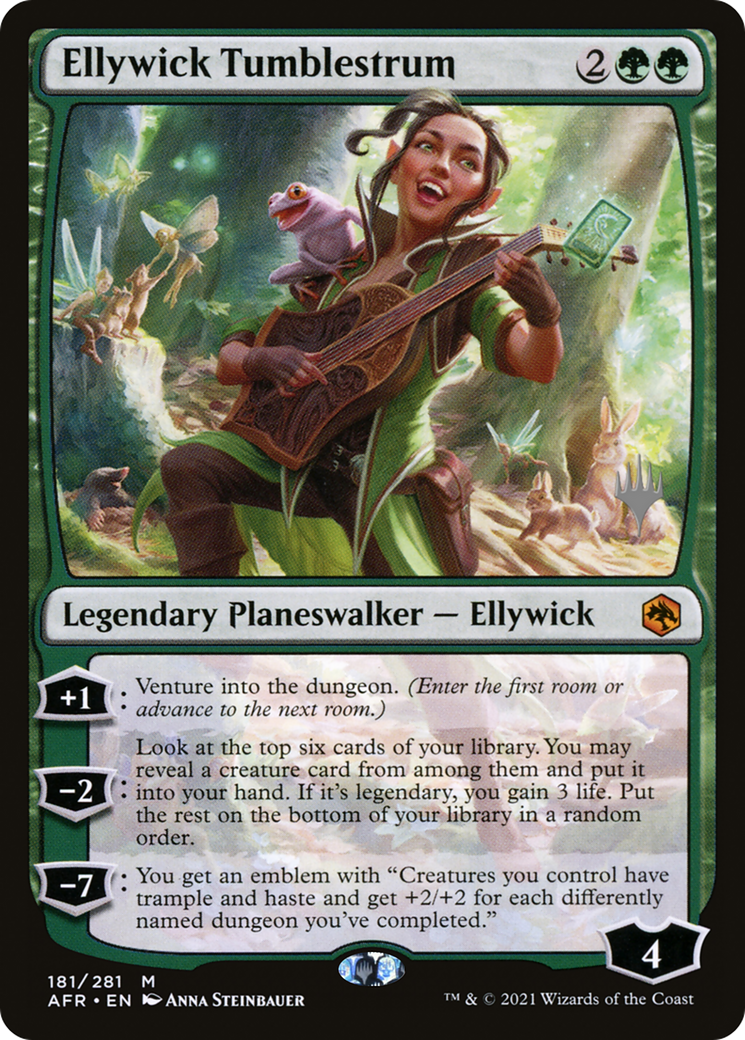 Image of Ellywick Tumblestrum (PPAFR-181) - Adventures in the Forgotten Realms Promos Foil