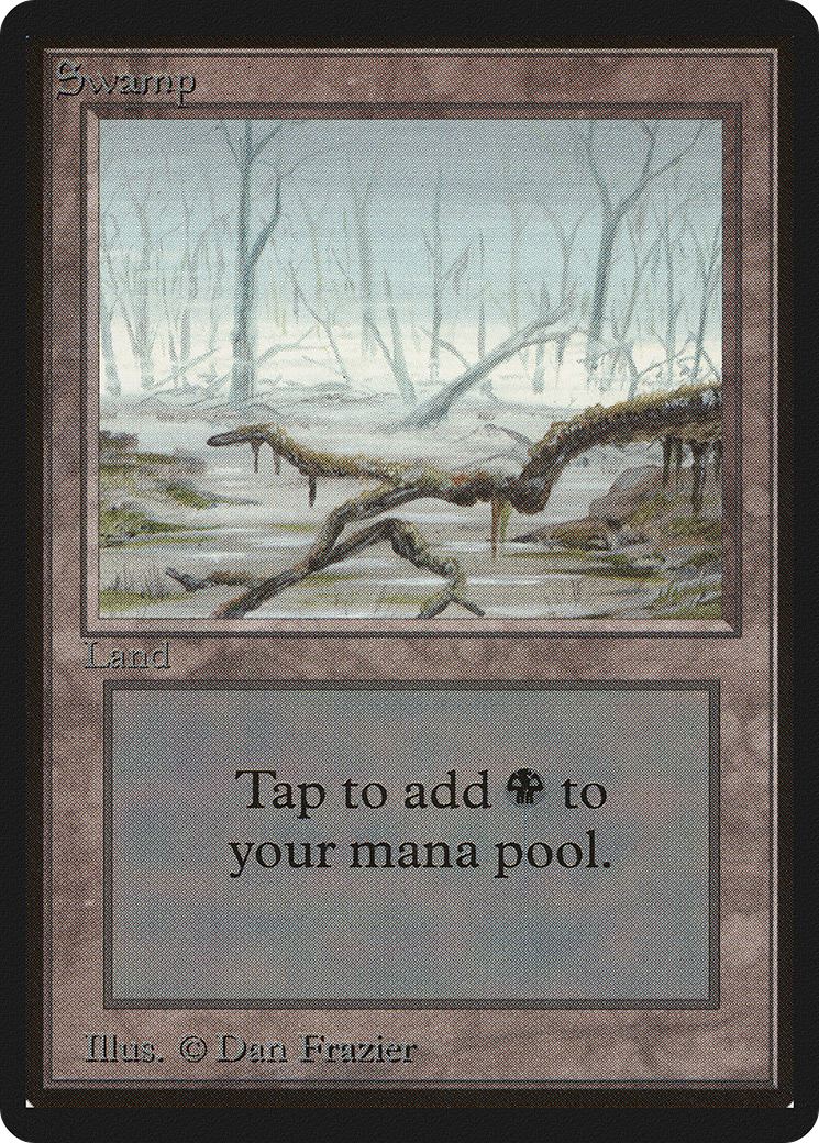 Image of Swamp (A) (LEB-) - Limited Edition Beta