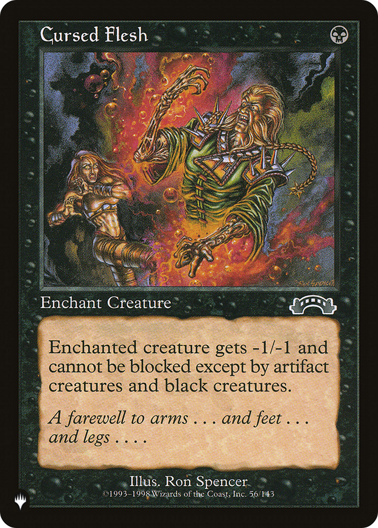 Image of Cursed Flesh (LIST-EXO-56) - The List