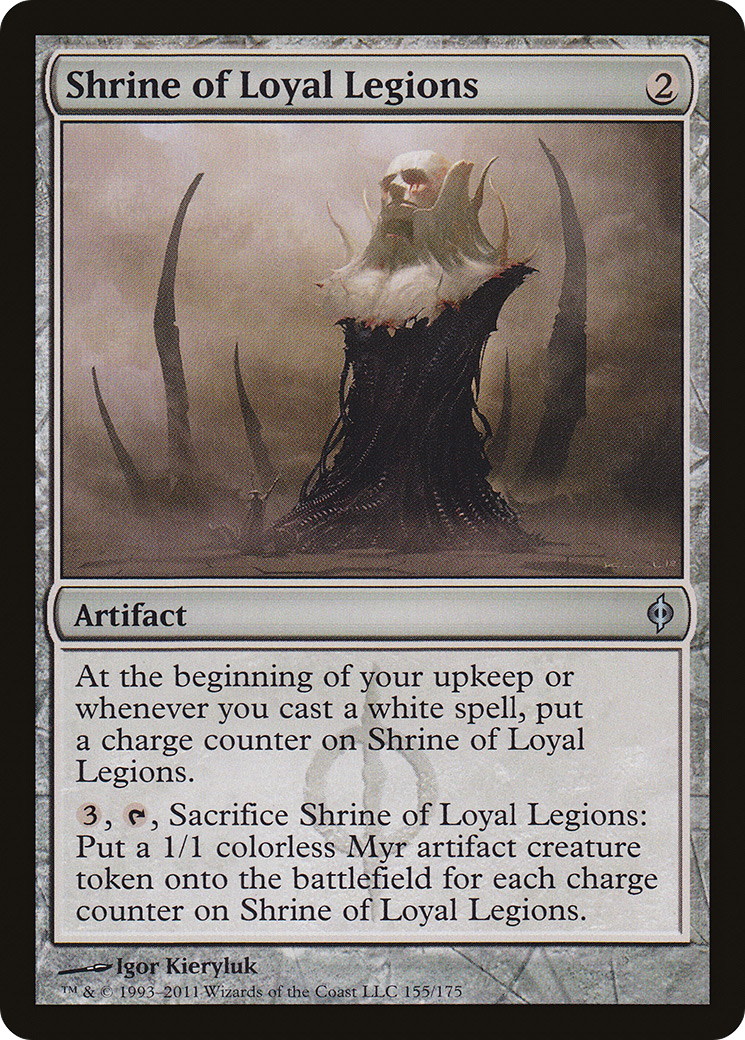 Image of Shrine of Loyal Legions (NPH-155) - New Phyrexia