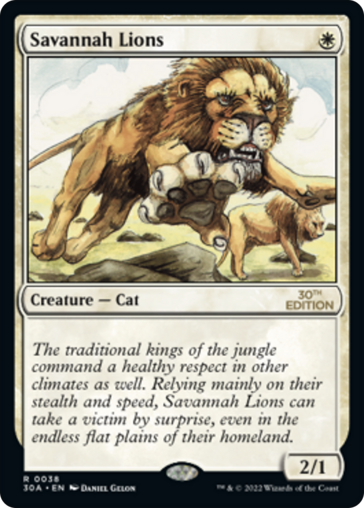 Image of Savannah Lions (30A-038) - 30th Anniversary Edition