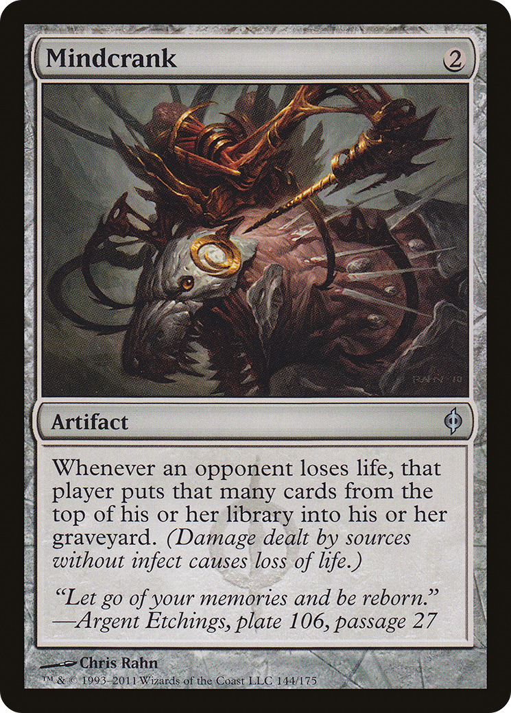 Image of Mindcrank (NPH-144) - New Phyrexia Foil