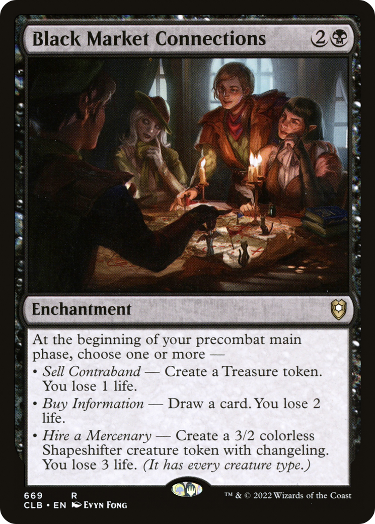 Image of Black Market Connections (CLB-669) - Commander Legends: Battle for Baldur's Gate