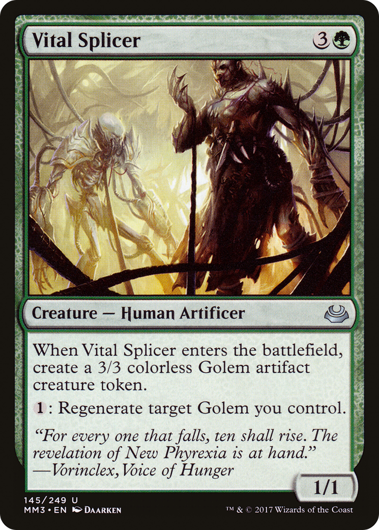 Image of Vital Splicer (MM3-145) - Modern Masters 2017 Foil