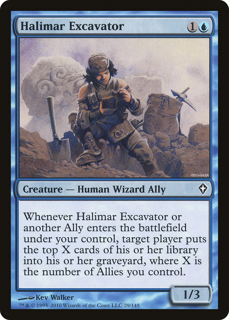 Image of Halimar Excavator (WWK-029) - Worldwake Foil