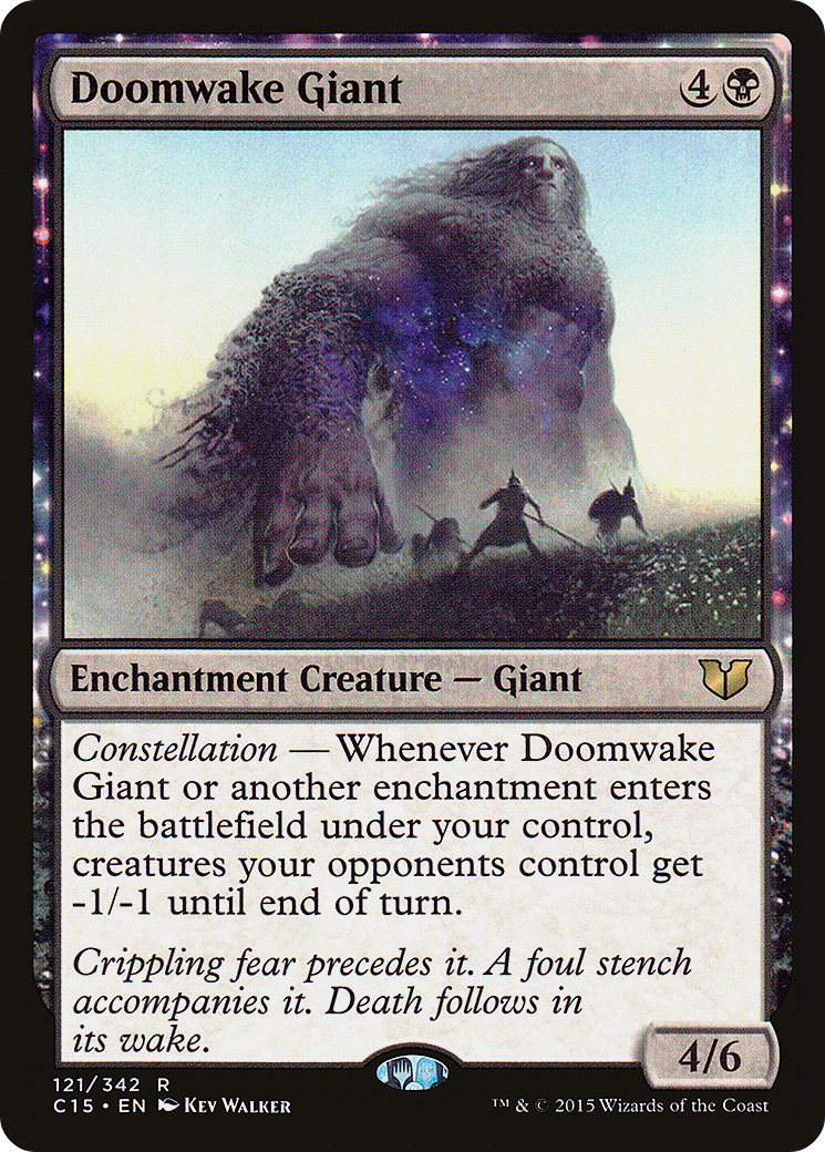 Image of Doomwake Giant (C15-121) - Commander 2015: (enchantment)