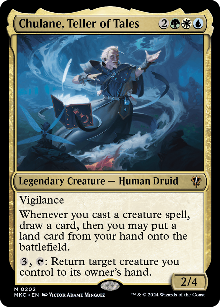 Image of Chulane, Teller of Tales (MKC-202) - Murders at Karlov Manor Commander