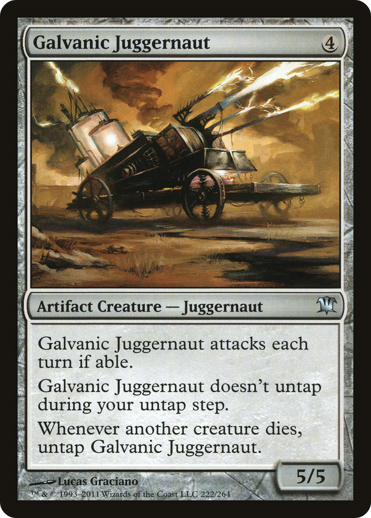 Image of Galvanic Juggernaut (ISD-222) - Innistrad Foil