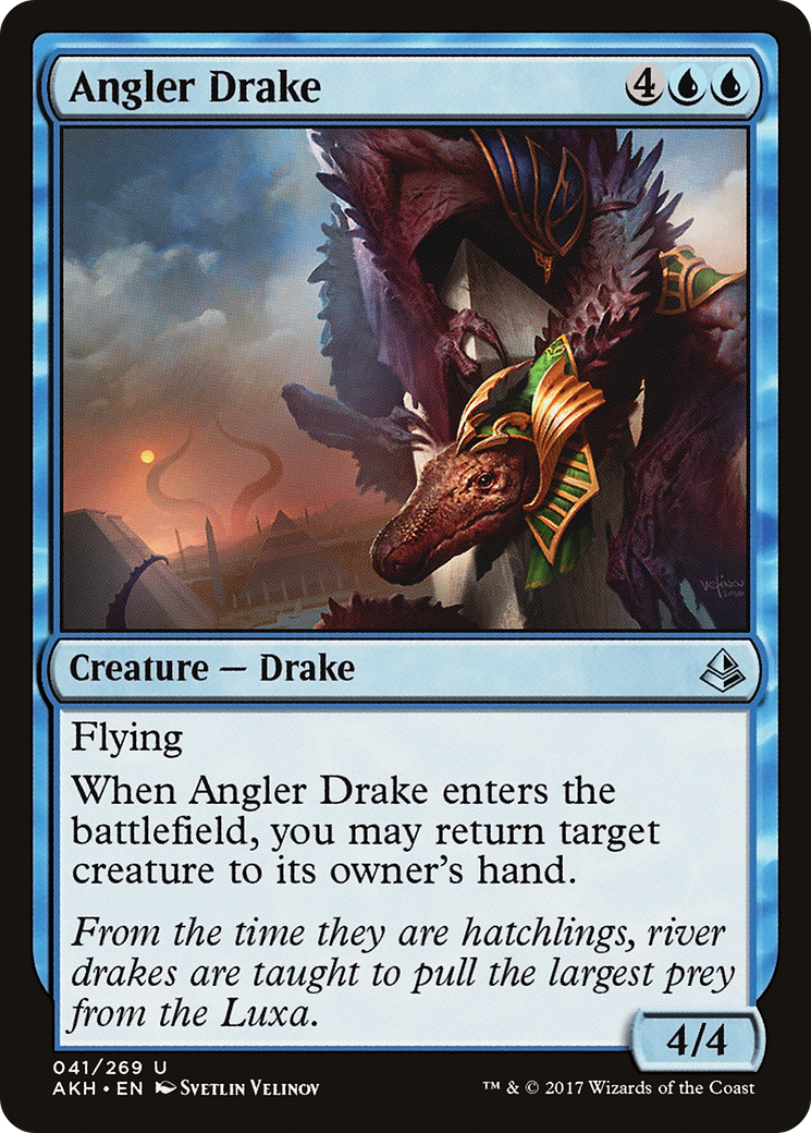 Image of Angler Drake (AKH-041) - Amonkhet