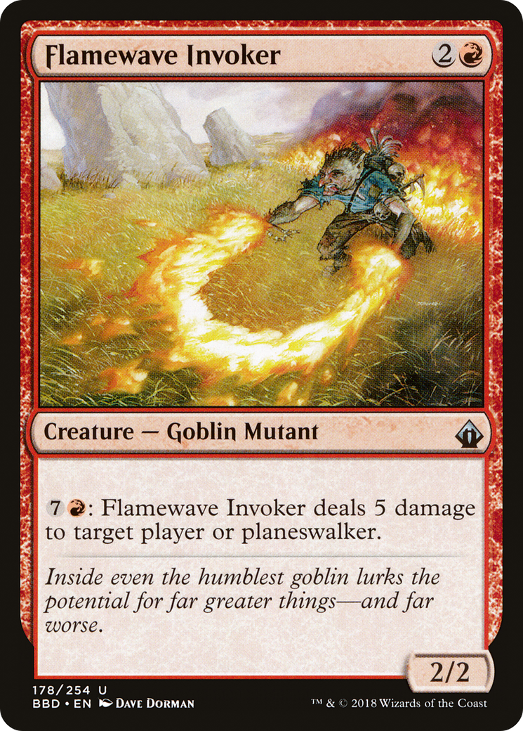 Image of Flamewave Invoker (BBD-178) - Battlebond