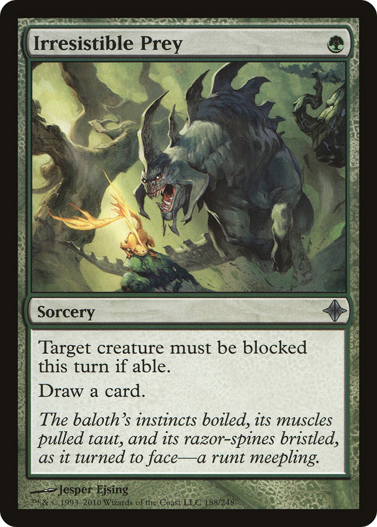 Image of Irresistible Prey (ROE-188) - Rise of the Eldrazi Foil