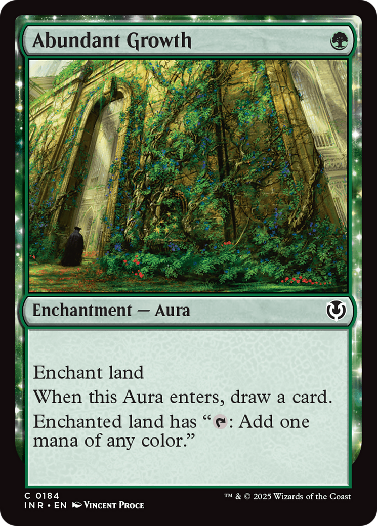 Image of Abundant Growth (INR-184) - Innistrad Remastered: (enchantment)