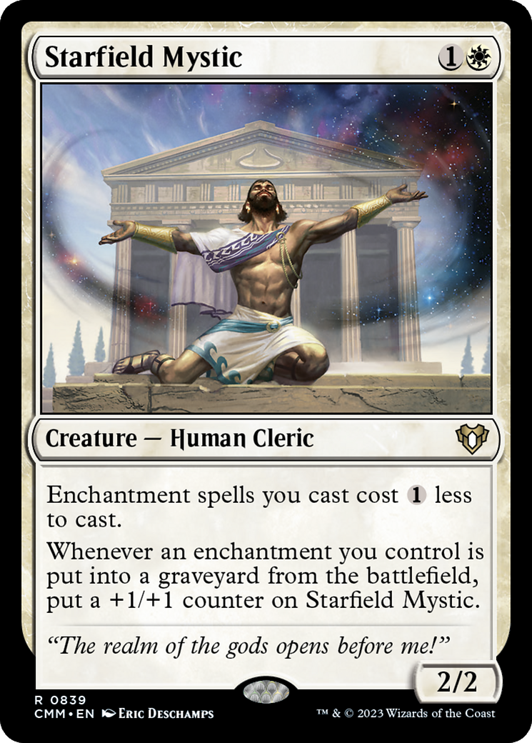 Image of Starfield Mystic (CMM-839) - Commander Masters