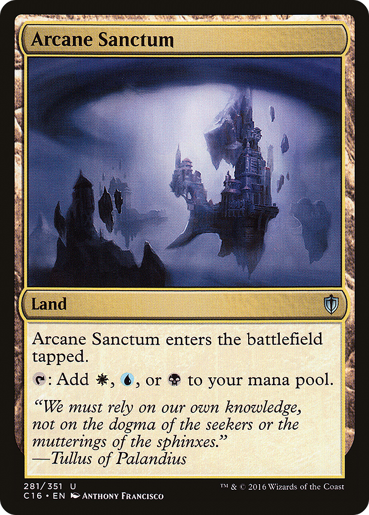 Image of Arcane Sanctum (C16-281) - Commander 2016