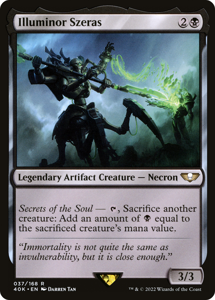 Image of Illuminor Szeras (40K-037) - Warhammer 40,000 Commander