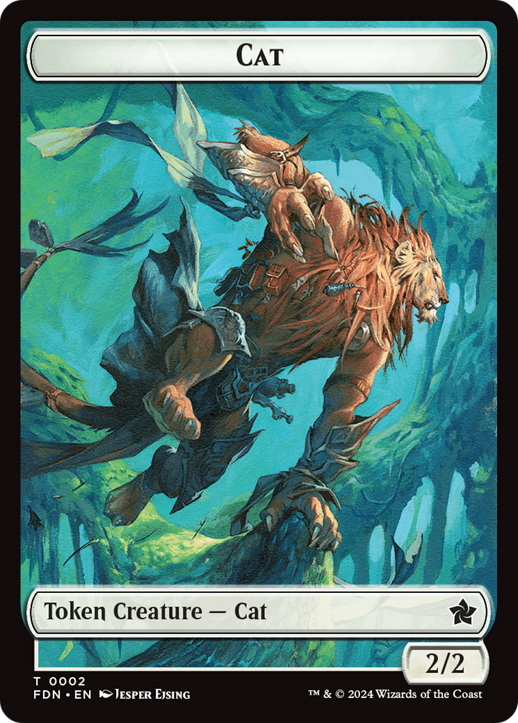Image of Cat (TFDN-002) - Foundations Tokens Foil