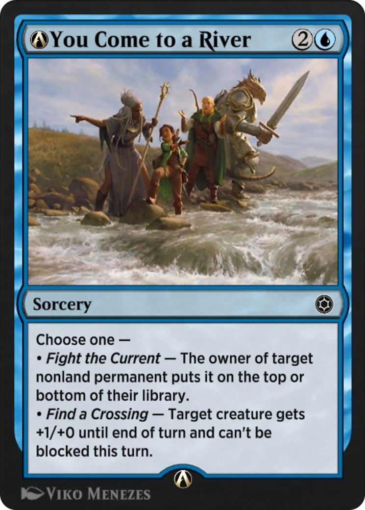 Image of A-You Come to a River (HBG-A-136) - Alchemy Horizons: Baldur's Gate