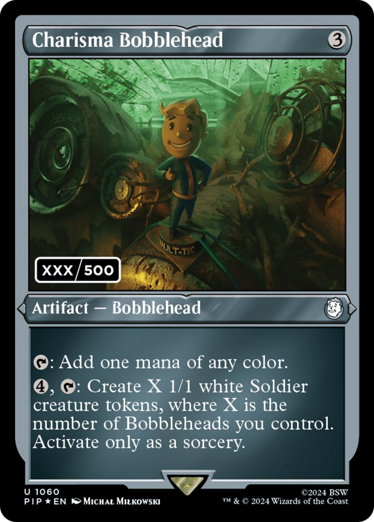 Image of Charisma Bobblehead (Serial Numbered) (PIP-1060) - Fallout Foil