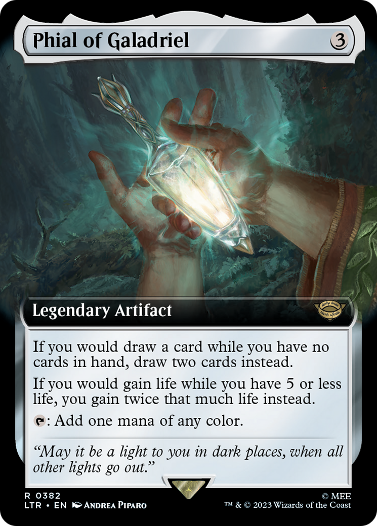 Image of Phial of Galadriel (Extended Art) (LTR-382) - The Lord of the Rings: Tales of Middle-earth: (Extended Art) Foil
