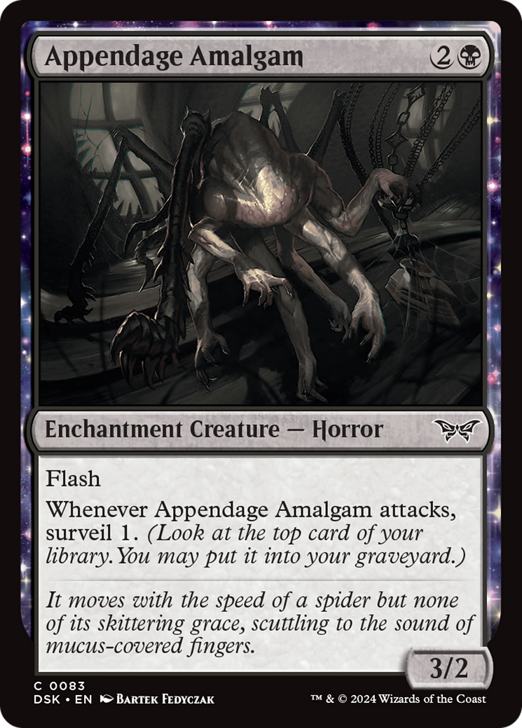 Image of Appendage Amalgam (DSK-083) - Duskmourn: House of Horror: (enchantment)