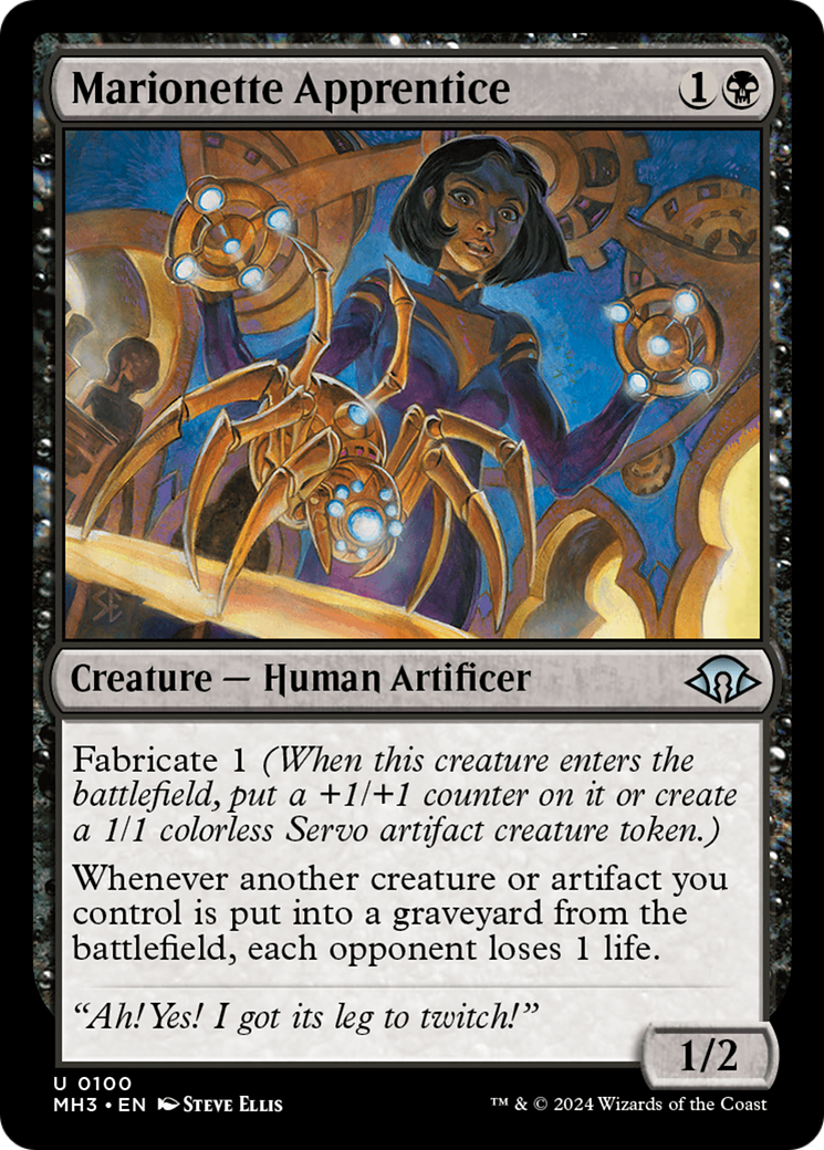 Image of Marionette Apprentice (MH3-100) - Modern Horizons 3