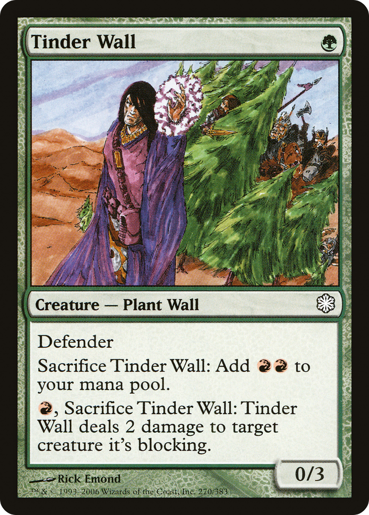 Image of Tinder Wall (CTD-270) - Coldsnap Theme Decks