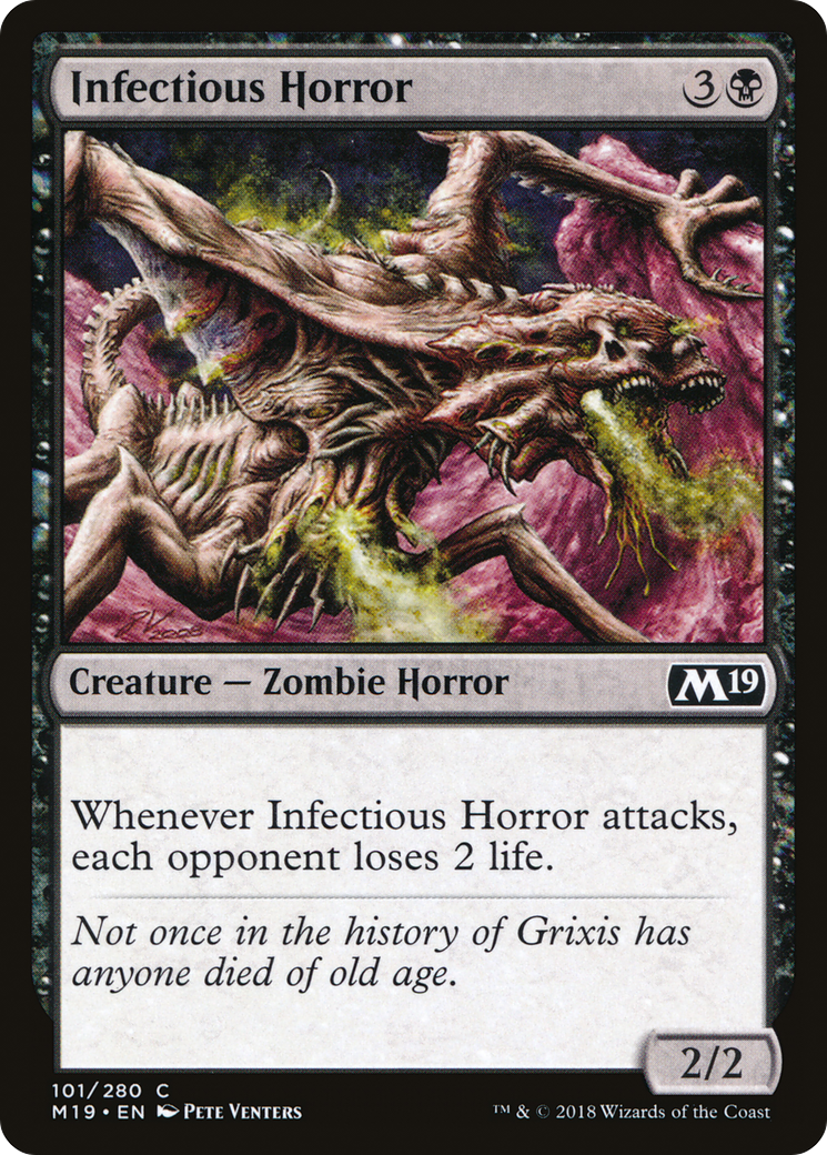 Image of Infectious Horror (M19-101) - Core Set 2019