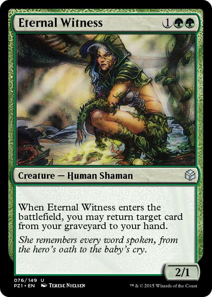 Image of Eternal Witness (PZ1-076) - Legendary Cube Prize Pack