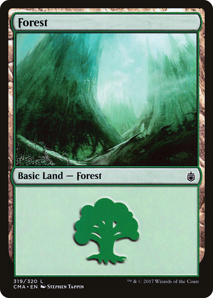 Image of Forest (319) (CMA-319) - Commander Anthology
