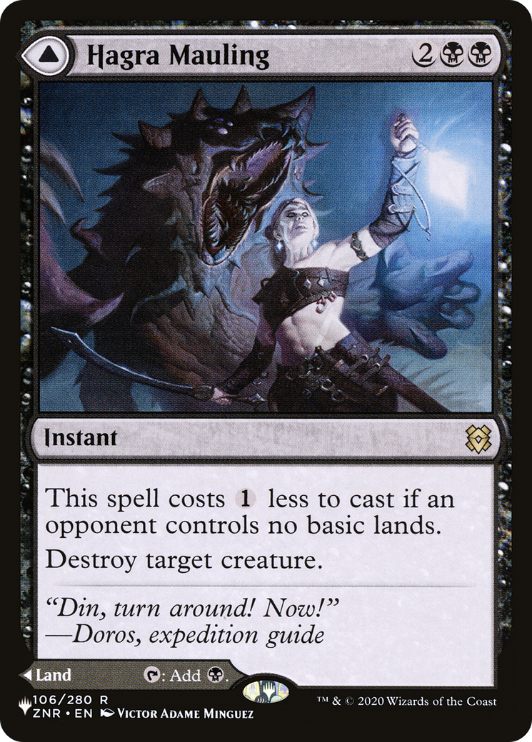 Image of Hagra Mauling (LIST-ZNR-106) - The List